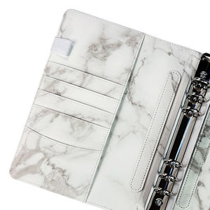 Carnets à anneaux en pierre noire pour femmes, planificateur couverture rigide a5, <span class=keywords><strong>album</strong></span> photo - Product Image 6