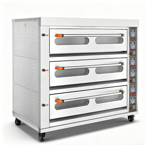 Forno a Gas a Tre Piani 3*9 con Display Digitale e Controllo della Temperatura per Attività di Produzione Alimentare - Product Image 2