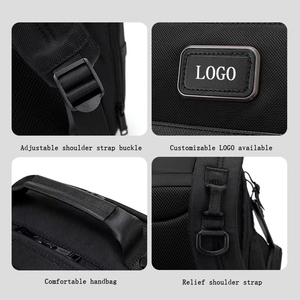 Ballistic nylon ngắn gọn gói đa túi organizerđộn dây đai trở lại hàng đầu Lót Phụ kiện túi kinh doanh lớp học briefpack - Product Image 6