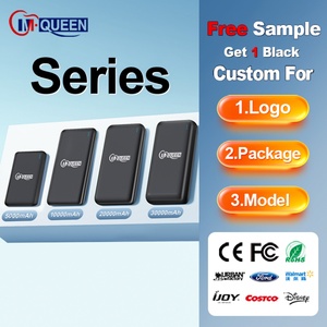 Batería Externa Ultra Delgada con Logotipo Personalizado, Banco de Energía de 20000 mAh, 10000 mAh, 30000 mAh, Batería Portátil para Teléfono - Product Image 2