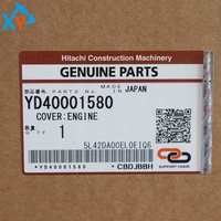 Pièces d'origine pour accessoires d'excavatrice Couvercle de moteur YD40001580 pour Hitachi ZX75US-5A ZX85US-6 ZX75USK-5B ZX75US-5B