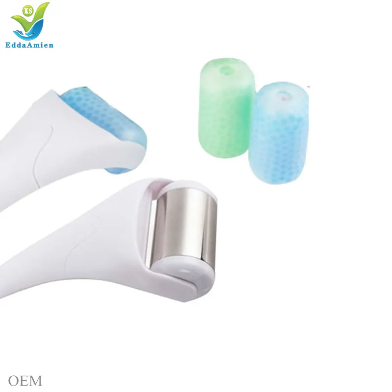 Rouleau de derma à usage domestique vente en gros de rouleau de glace pour enlever les cicatrices d'acné et les dommages causés par le soleil pour le visage