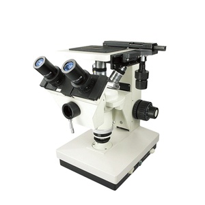 XDJシリーズ100X-1250X三眼鏡付き産業用倒立冶金顕微鏡 - Product Image 1