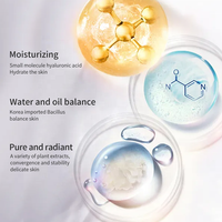 EIASER Programme de Soins de la Peau Hydratation de Luxe Neuf Pièces Équilibre Eau et Huile Soin Visage Ultime Biologique
