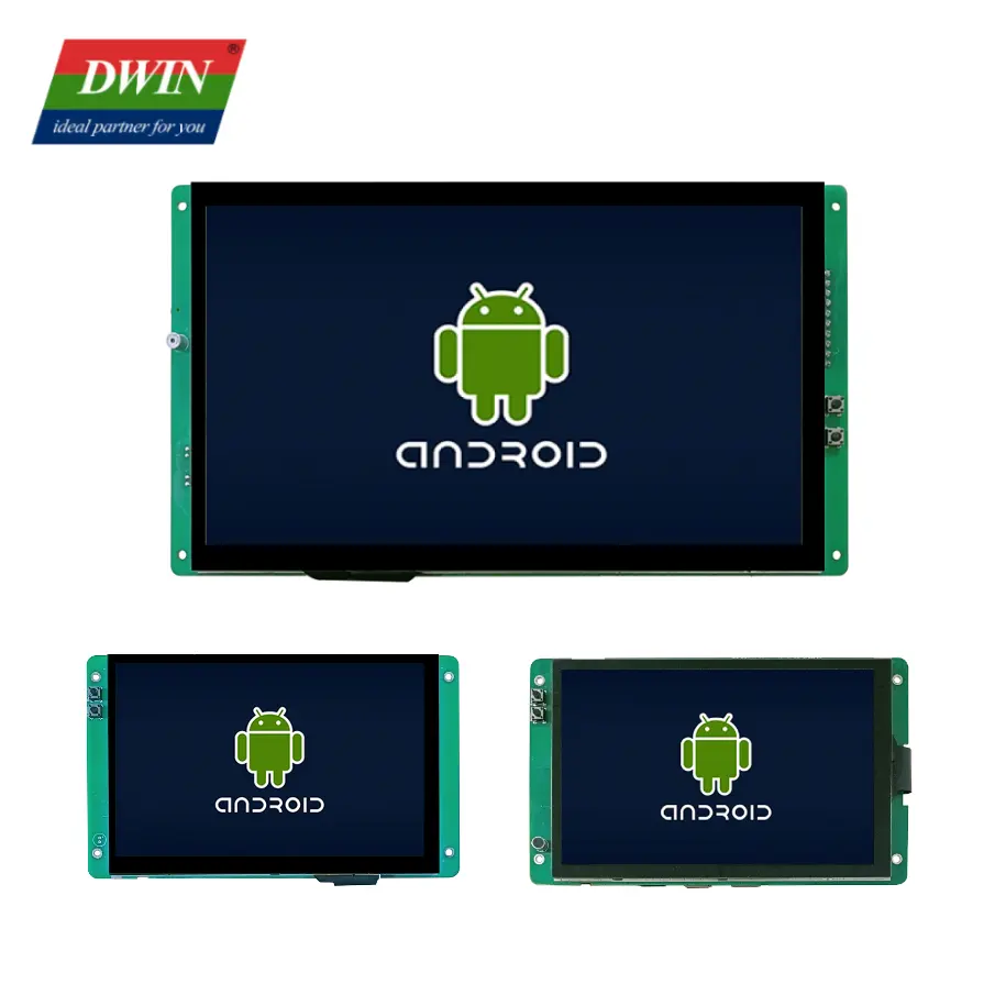 DWIN Touchscreen Embedded Android 11 Display-Unterstützung Google Play Service 7 Zoll 10,1 Zoll IPS TFT LCD Kapazitiver Quad-Core-PC