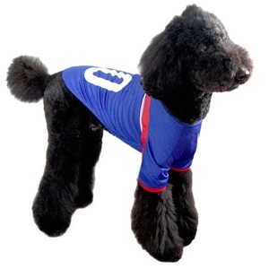 Pakaian Anjing Musim Panas Rompi Anjing Besar Seragam Sepak Bola Hewan Peliharaan Desain Kasual Akrilik Model Murah YD011 Stok Tersedia - Product Image 4