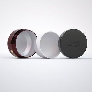 Pot en aluminium rechargeable de 100 ml avec doublure intérieure en plastique, pot cosmétique pour lotion corporelle et crème - Product Image 5