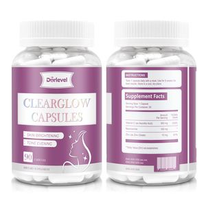 Cápsulas Premium Clear Glow com Vitamina C, Niacinamida e Zinco para Pele Radiante e Aumento do Bem-Estar - Product Image 4