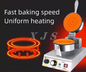 Machine de cuisson de gaufrier haute performance machine de fabrication de gaufres belges stroopwafel - Product Image 3
