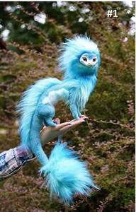 Venta caliente 2022 recién llegados Raya de boca larga y el último gusano Dragón de la película <span class=keywords><strong>laberinto</strong></span> Pascua peluche - Product Image 3