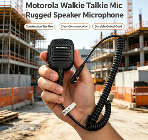 Microphone portable de communication Motorola PMMN4148 PMMN4148A RM110 CP200D DEP450 DP1400 R2 Radio portable 3,5 mm pour talkie-walkie - Product Image 2