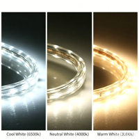 Bande lumineuse LED PHILIPS HLS168 220V AC IP20 50M 5W 7.5W 9W 3000K/4000K/6500K, ruban LED pour intérieur
