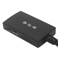 Convierte Señal AV Compuesta Analógica 3RCA a Digital 1080p HD, Ideal para Conectar NES/SNES a Monitores Modernos, RCA a HD