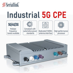 SERIALLINK-Enrutador industrial 5G para comunicaciones de vehículos policiales, 4x1000M, M12, puertos LAN, enrutadores empresariales - Product Image 4