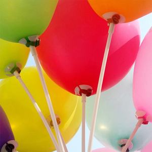 100pcs Plastic 32cm 40cm Latex <b>Balloon</b> <b>Stick</b> and Cup Macaron <b>Balloons</b> <b>Holders</b> Rods Wedding Party <b>Balloon</b> <b>Stick</b> <b>Holder</b> for Foil - Product Image 3