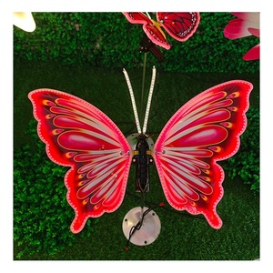 Wholesale Waterproof LED Butterfly Lights Decorations Outdoor Party Props And Wedding Backdrop Mariposa Led Con Movimiento