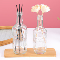 Bouteille en verre réutilisable avec logo personnalisé, 100 ml, 200 ml, 350 ml, adaptée aux boissons, au vin de fruits, au café et au lait