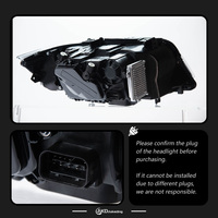 Phare avant de style automobile pour BMW Série 3 E90, phare LED 2005-2012, lentille de projecteur haute puissance, signal dynamique DRL, pièces automobiles