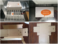 Machine à découper manuelle ZH-MQJ pour la fabrication de boîtes en carton, boîtes à pizza pliables