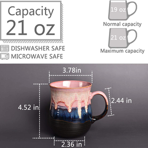 Il commercio all'ingrosso personalizzato vende bene <span class=keywords><strong>grandi</strong></span> <span class=keywords><strong>tazze</strong></span> <span class=keywords><strong>da</strong></span> caffè in ceramica <span class=keywords><strong>grandi</strong></span> <span class=keywords><strong>tazze</strong></span> <span class=keywords><strong>da</strong></span> tè, bicchieri <span class=keywords><strong>da</strong></span> vino per ufficio e famiglia <span class=keywords><strong>tazze</strong></span> <span class=keywords><strong>da</strong></span> 21 once - Product Image 6