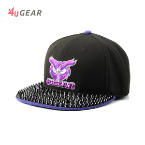 ボールキャップ4UGEAR Gorras帽子カスタム4U 5パネル湾曲ブリム構造野球ボールキャップカスタムロゴ付き - Product Image 3