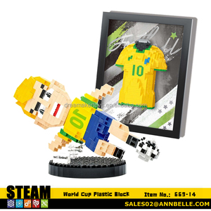 Regalo para Fanáticos del Fútbol, <span class=keywords><strong>Campeones</strong></span> <span class=keywords><strong>de</strong></span> la Copa <span class=keywords><strong>Mundial</strong></span>, Bloque <span class=keywords><strong>de</strong></span> Diamantes <span class=keywords><strong>de</strong></span> Plástico ABS, Decoración para Habitación con Diseño <span class=keywords><strong>de</strong></span> la Camiseta <span class=keywords><strong>de</strong></span> Brasil - Product Image 6