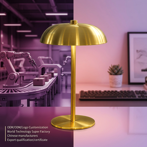 Lámpara de Mesa con Forma de Hongo TAIKOO, Recargable por USB, Luz Nocturna Atenuable, Lámpara Ambiental para Hotel - Product Image 1