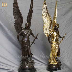 Accueil Art Décor Petite <span class=keywords><strong>mythologie</strong></span> <span class=keywords><strong>grecque</strong></span> romaine <span class=keywords><strong>déesse</strong></span> <span class=keywords><strong>de</strong></span> <span class=keywords><strong>la</strong></span> chance statue en bronze - Product Image 6