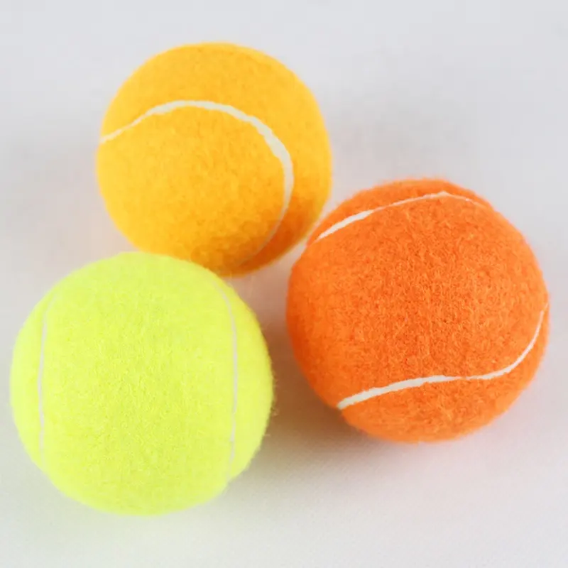 Gute Qualität Tennisball Benutzer definierte <span class=keywords><strong>Marke</strong></span> Logo Unzerstörbarer Hund Trainings ball Strand Tennisball, Gummi Völker ball Zähne Spielzeug des Hundes