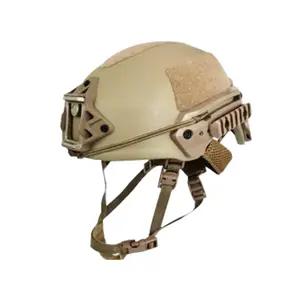 China Wholesaler Protect PE Aramid Helmet Protective Face Shield Tactical Combat Wendy helmet in stock