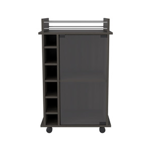 HMS 22 \ "marrone e nero scaffalature aperte Bar carrello elegante tavolino e Bar armadi collezione - Product Image 4