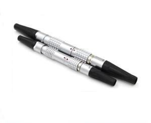 Enchufe de aviación metal doble ranura FGB <span class=keywords><strong>EGB</strong></span> 0B 1B conector de doble llave de 60 grados - Product Image 1