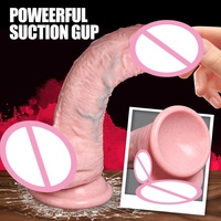 Pénis réaliste à ventouse, extra long et ultra-réaliste, jouet sexuel pour masturbation masculine et féminine, produit très vendu