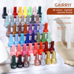 New 48-Color UV <b>Gel</b> <b>Nail</b> Polish Glue Customizable LOGO Eco-Friendly & High Quality Factory Wholesale of <b>Gel</b> Polish <b>Set</b> - Product Image 1