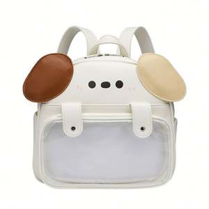 Bolso de Piel Sintética PU 2025 ITA Casual Estilo Japonés con Dos Correas y Cierre de Cremallera, Hecho en China - Product Image 1