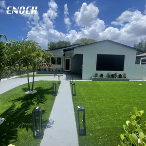 Erba Sintetica Enoch Approvata CE, <span class=keywords><strong>Prato</strong></span> Artificiale di Lusso per Giardino, 40mm, Densa, Resistente ai Raggi UV, per Cortile - Product Image 1