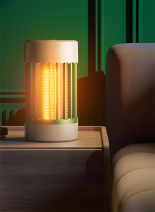 3-in-1 Electric Shock Mosquito <b>Killer</b> Lamp with Night Light, 365nm UV Light Wave Trap, USB Rechargeable Silent Bug Zapper for In - Product Image 2