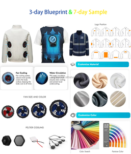 Vente Directe Gilet Réfléchissant à Manches Longues Haute Visibilité, Vêtement <span class=keywords><strong>de</strong></span> Travail <span class=keywords><strong>de</strong></span> Climatisation pour Hommes et Femmes, <span class=keywords><strong>Tenue</strong></span> <span class=keywords><strong>de</strong></span> <span class=keywords><strong>Chantier</strong></span> - Product Image 6