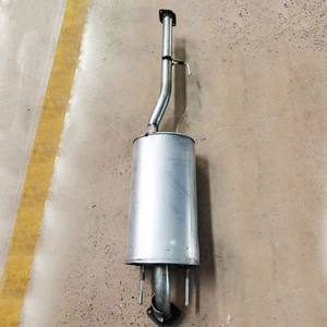 โรงงานผลิตท่อไอเสียรถยนต์แบบ Mid Resonator Muffler เหล็ก S409 สำหรับเปลี่ยนระบบไอเสียรถกระบะโตโยต้า ไฮลักซ์ - Product Image 1