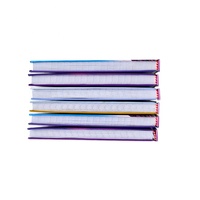 Carnet à couverture rigide de qualité supérieure, largement utilisé, 17x22cm, 300 pages