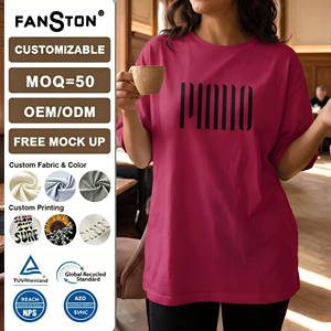 Camiseta de algodón coreana de longitud media para mujer, <span class=keywords><strong>talla</strong></span> <span class=keywords><strong>grande</strong></span>, estilo informal, que reduce la edad, de manga corta, para verano 2026, venta al por mayor - Product Image 1