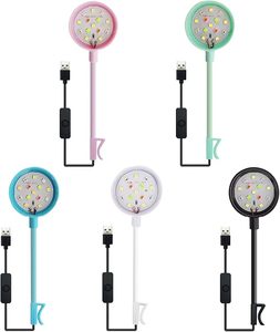 360 rotation <span class=keywords><strong>pas</strong></span> <span class=keywords><strong>cher</strong></span> rond USB petit mini clip longue durée Led <span class=keywords><strong>Aquarium</strong></span> lumière pour <span class=keywords><strong>aquarium</strong></span> plante grandir lampe - Product Image 1