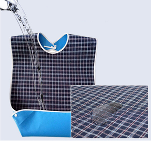 Grand <span class=keywords><strong>bavoir</strong></span> en silicone imperméable <span class=keywords><strong>pour</strong></span> adultes et <span class=keywords><strong>personnes</strong></span> <span class=keywords><strong>âgées</strong></span>, facile à nettoyer, style mignon, tablier sans manches <span class=keywords><strong>pour</strong></span> manger, utilisation par les barbiers <span class=keywords><strong>pour</strong></span> la nourriture - Product Image 6