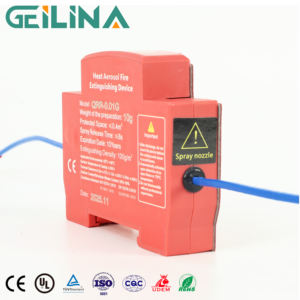 เครื่องดับเพลิงแบบสเปรย์อัตโนมัติ GLQRR-0.01G สำหรับติดตั้งบนราง Din ใช้สำหรับตู้กระจายไฟฟ้า - Product Image 4