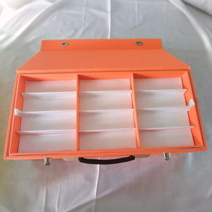 Kính mát hiển thị trường hợp biểu tượng tùy chỉnh quang học di động khung tổ chức Kính mắt hộp kính hiển thị đứng Kính mát du lịch trường hợp - Product Image 2