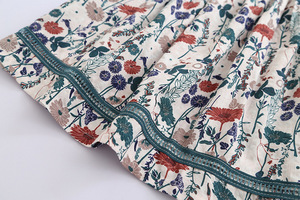 Vêtements de fête pour bébés, robes pour enfants, robe florale pour filles de style mature en provenance de Chine - Product Image 5