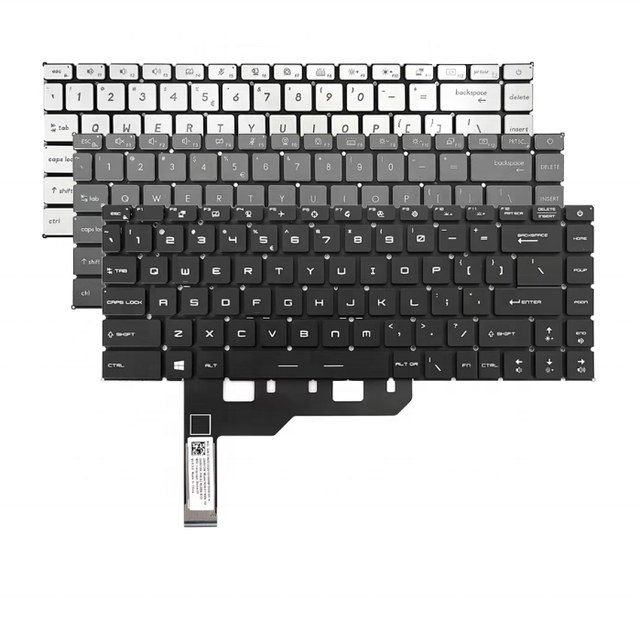 New MSI GE66 Raider MS-1541 GS66 Stealth MS-16V1 Keyboard US Per-Key RGB Backlit  16V3 16V4 16V4