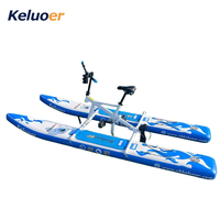 Fabricant de vélos aquatiques à pédales, vélos aquatiques gonflables avec logo personnalisé, vente en gros
