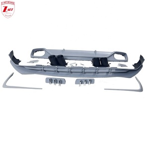 Kit carrosserie Z-ART en PP injecté pour Audi Q8, kit de tuning en plastique pour Q8 2019-2023, pare-chocs avant + diffuseur arrière, pièces de pare-chocs de voiture - Product Image 1