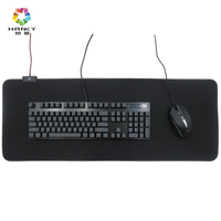 Rgb Led Gloeiende Muismat Groot Verleng Led Met Kleurrijke Verlichtingsmodellen Antislip Lichtgevende Spelmat